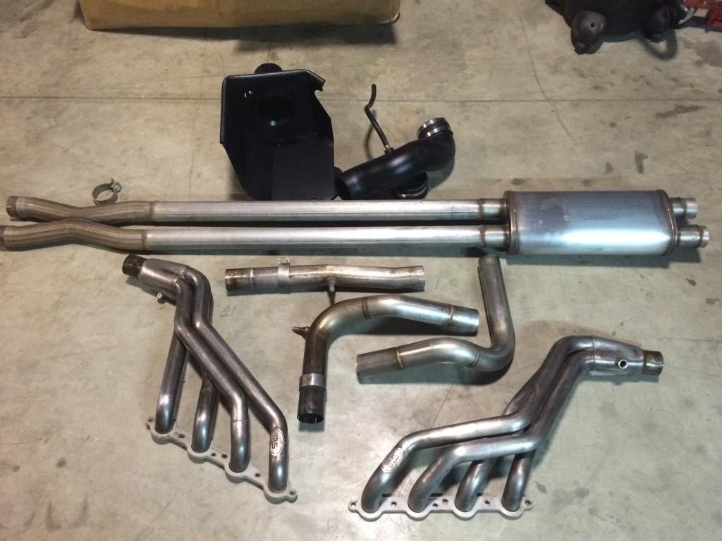 Stainless Works exhaust and AFE Cold Air Chevy Silverado and GMC